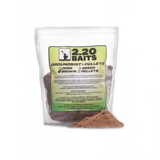 Nada 2.20 Baits - Brown 1kg Nada 2.20 Baits - Brown 1kg