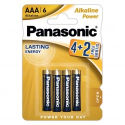 Baterii Panasonic - AAA R3, blister 6 Buc