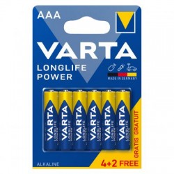 Baterii Varta - AAA R3, blister 6 Buc