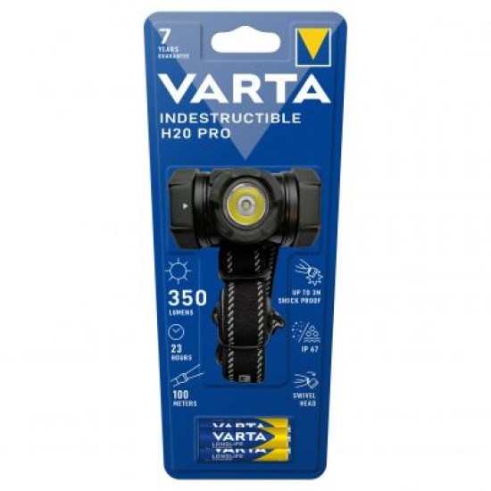 Lanterna de cap Varta - LED 4W 350lm H20 PRO