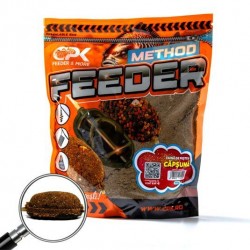 Nada CPK - Groundbait Method Feeder Faina de peste si capsuna 900gr