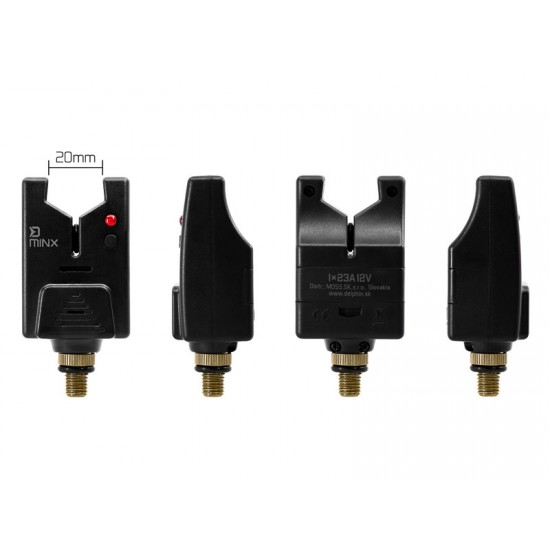 Avertizor Electronic Delphin - Minx Bite Alarm Rosu Avertizor Electronic Delphin - Minx Bite Alarm Rosu