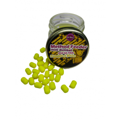 Pop-up FeederX - Method Feeder Mini Dumbell Ananas si Betaina Galben Pop-up FeederX - Method Feeder Mini Dumbell Ananas si Betaina Galben