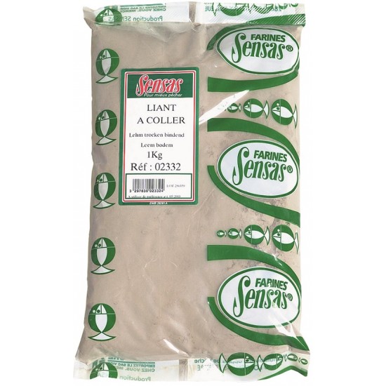 Sensas Liant a Coller 1kg - colant argila gri