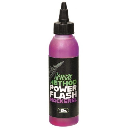 Aditiv Lichid Sensas - Gel Power Flash Pink Mackerel 115ml Aditiv Lichid Sensas - Gel Power Flash Pink Mackerel 115ml