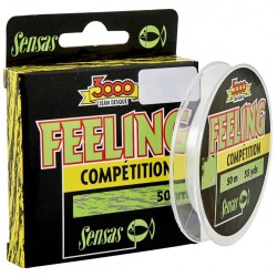 Fir Monofilament Sensas - Feeling Competition 0.16mm 50m Fir Monofilament Sensas - Feeling Competition 0.16mm 50m