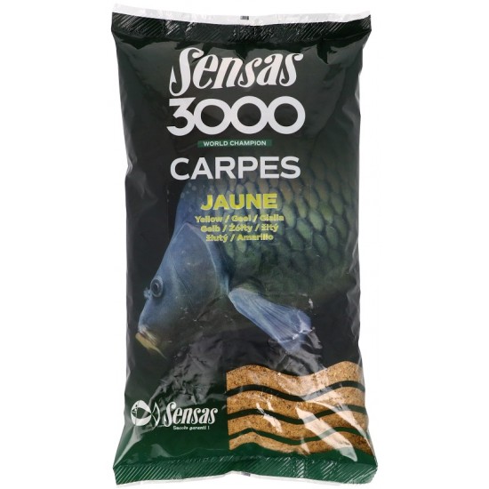 Nada Sensas - 3000 Carpes Jaune (crap-galbena) 1kg Nada Sensas - 3000 Carpes Jaune (crap-galbena) 1kg