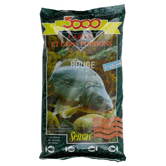 Nada Sensas - 3000 Carpes Rouge (crap-rosie) 1kg Nada Sensas - 3000 Carpes Rouge (crap-rosie) 1kg