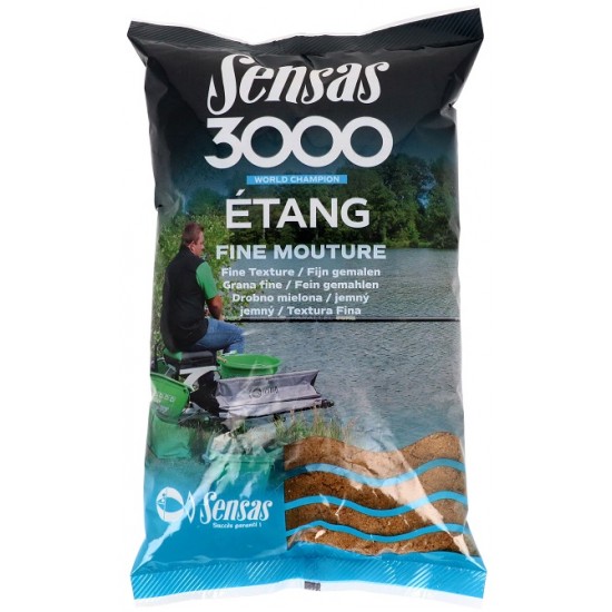 Nada Sensas 3000 Etang - Fine Mouture 1Kg Nada Sensas 3000 Etang - Fine Mouture 1Kg