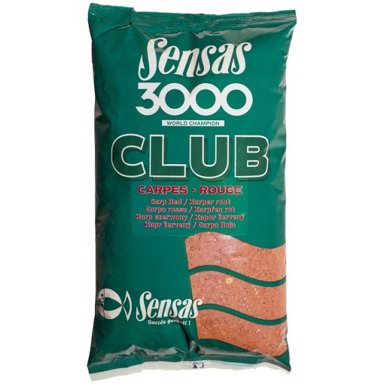Nada Sensas - 3000 Club Carpes Rouge (crap-rosie) 1kg Nada Sensas - 3000 Club Carpes Rouge (crap-rosie) 1kg