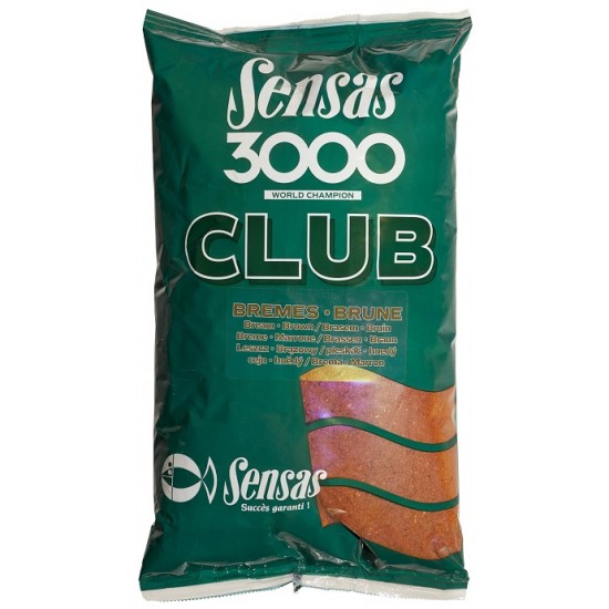 Nada Sensas - 3000 Club Bream Brown 1Kg Nada Sensas - 3000 Club Bream Brown 1Kg