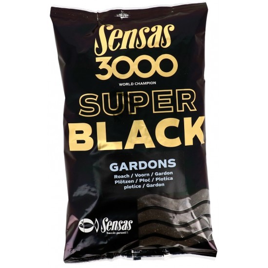 Nada Sensas - 3000 Super Black Gardons 1kg Nada Sensas - 3000 Super Black Gardons 1kg
