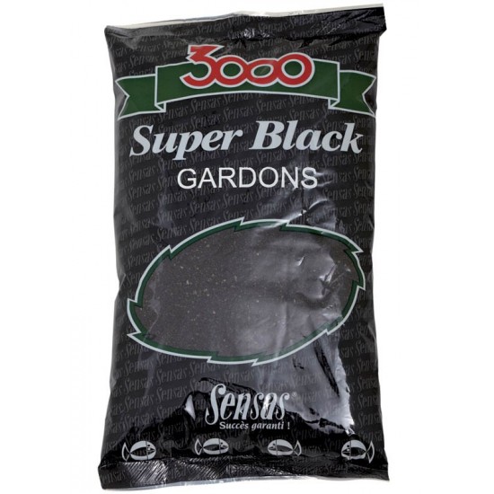 Nada Sensas - 3000 Super Black Gardons 1kg Nada Sensas - 3000 Super Black Gardons 1kg