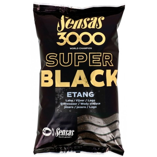 Nada Sensas - 3000 Super Black Etang 1kg Nada Sensas - 3000 Super Black Etang 1kg
