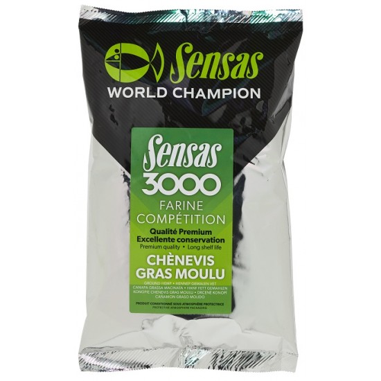 Sensas - Super Chenevis Gras Moulue (canepa zdrobita) 550g