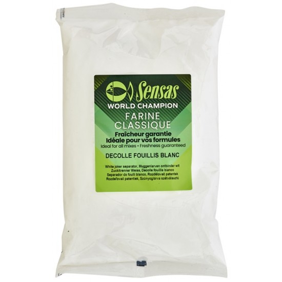 Sensas Separator Larve - Decolle Fouillis Blanc new 250g