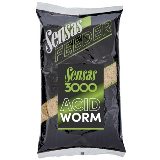 Nada Sensas - 3000 Feeder Acid Worm 1kg Nada Sensas - 3000 Feeder Acid Worm 1kg