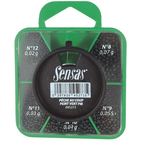 Set Plumbi Sensas - Green 5 Sizes 12-8