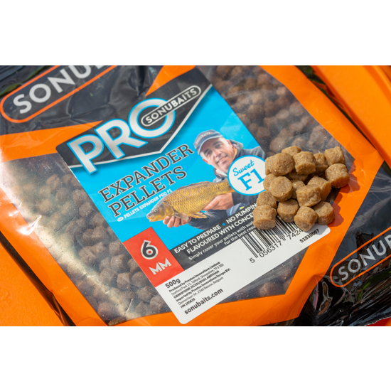 Pelete Expandabile Sonubaits - F1 Pro Expander Pellets 6mm 500g