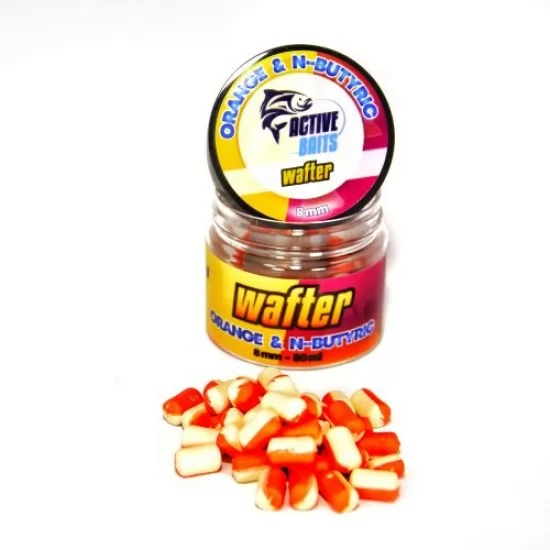 Wafter Active Baits - Premium Wafter Critic Echilibrat Orange & N-Butyric 8mm Wafter Active Baits - Premium Wafter Critic Echilibrat Orange & N-Butyric 8mm