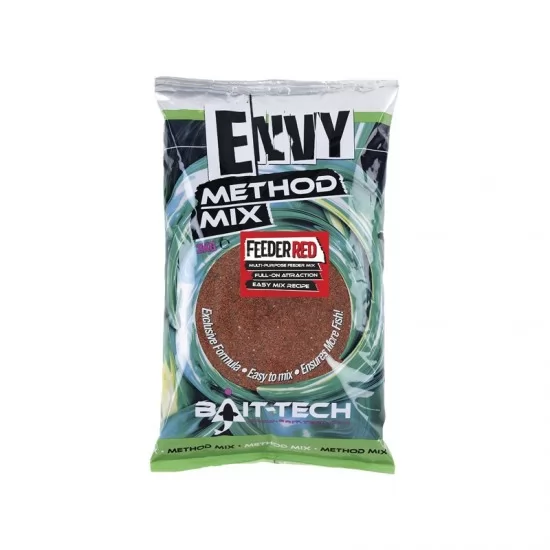 Nada Bait-Tech - Envy Method Mix Rosu 2kg Nada Bait-Tech - Envy Method Mix Rosu 2kg
