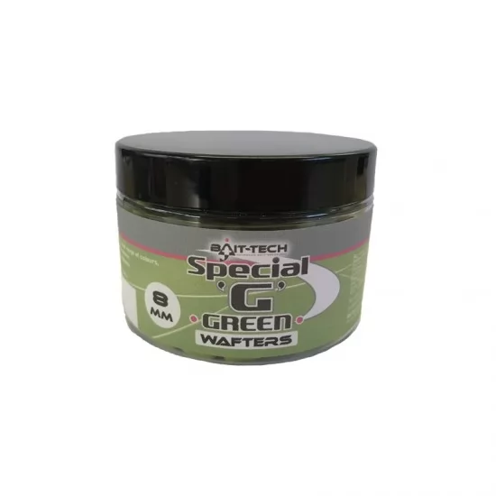 Wafter Bait-Tech - Special G Green 8mm Wafter Bait-Tech - Special G Green 8mm