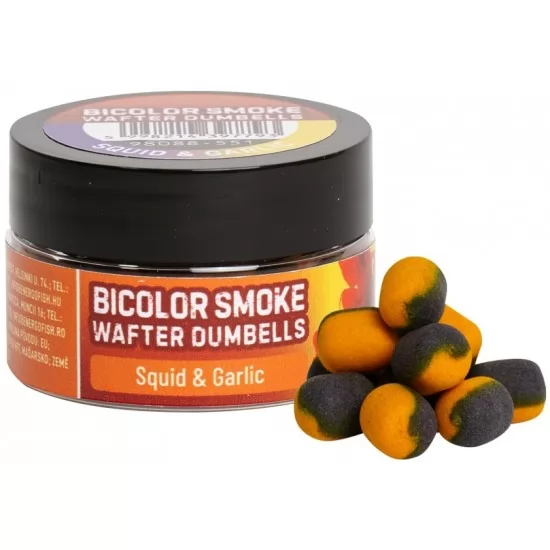 Benzar Mix - Bicolor Smoke Wafter Usturoi si Calamar 10mm Benzar Mix - Bicolor Smoke Wafter Usturoi si Calamar 10mm