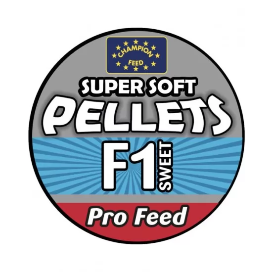 Pelete Moi Champion Feed - Pro Feed Super Soft Pellets F1 Sweet 6mm Pelete Moi Champion Feed - Pro Feed Super Soft Pellets F1 Sweet 6mm
