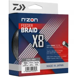 Fir Textil Daiwa - Nzon 8X Braid Steel Gray 0.08mm 150m