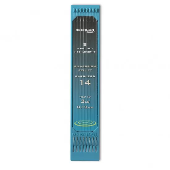 Carlige legate Drennan - HTN Plate Silverfish Pellet nr.14