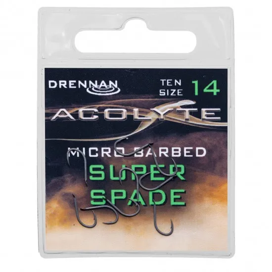 Carlige Drennan - Acolyte Super Spade Nr. 14 Carlige Drennan - Acolyte Super Spade Nr. 14