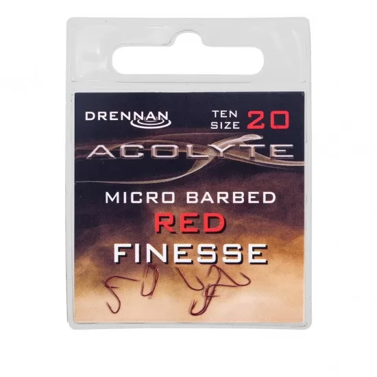 Carlige Drennan - Acolyte Red Finesse Nr. 20 Carlige Drennan - Acolyte Red Finesse Nr. 20