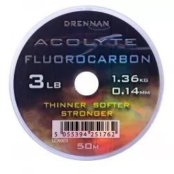 Fir Fluorocarbon Drennan - Acolyte Fluorocarbon 0.14mm Fir Fluorocarbon Drennan - Acolyte Fluorocarbon 0.14mm