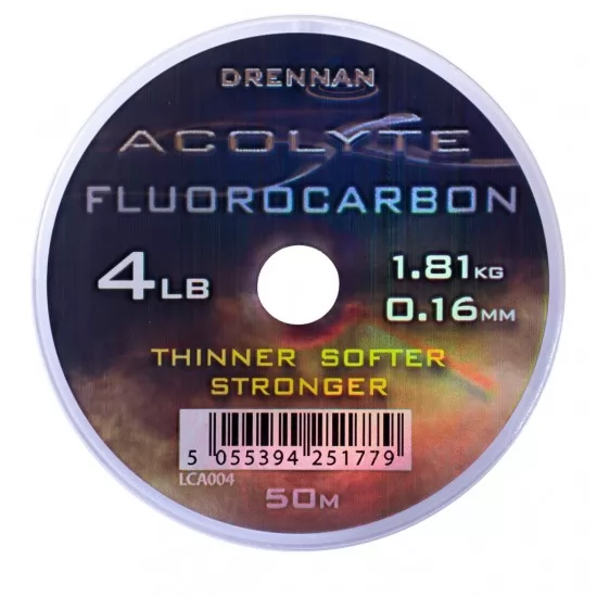 Fir Fluorocarbon Drennan - Acolyte Fluorocarbon 0.16mm Fir Fluorocarbon Drennan - Acolyte Fluorocarbon 0.16mm