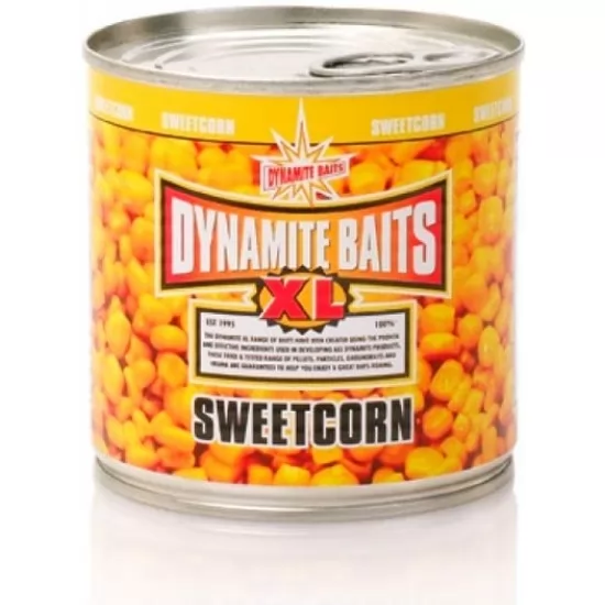 Porumb pentru carlig Dynamite Baits - XL Sweetcorn 340g Porumb pentru carlig Dynamite Baits - XL Sweetcorn 340g