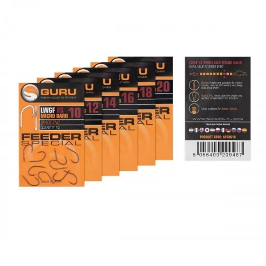 Carlige Guru - Feeder Special XS Nr. 16 Carlige Guru - Feeder Special XS Nr. 16
