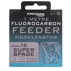 Drennan - Carlige Legate Fluoro Super Spade Nr. 16 Drennan - Carlige Legate Fluoro Super Spade Nr. 16