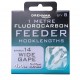 Drennan - Carlige Legate Fluoro Wide Gape  Nr. 14