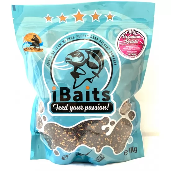 Pelete iBaits - iMix Premium 2 si 3 mm Pelete iBaits - iMix Premium 2 si 3 mm