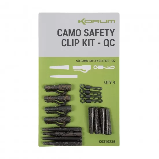 Kit Plumb Pierdut Korum - Camo Safety Clip Kit QC