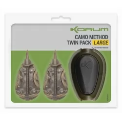 Set Momitor Method Korum - Camo Twin Pack Large