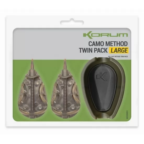 Set Momitor Method Korum - Camo Twin Pack Large Set Momitor Method Korum - Camo Twin Pack Large