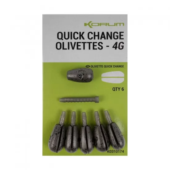 Plumb Culisant Korum - Quick Change Olivettes 5g