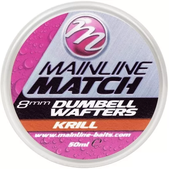 Wafter Mainline - Match Dumbell Krill 8mm Wafter Mainline - Match Dumbell Krill 8mm