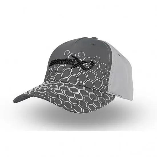 Sapca Matrix - Hex Print Cap Grey Sapca Matrix - Hex Print Cap Grey