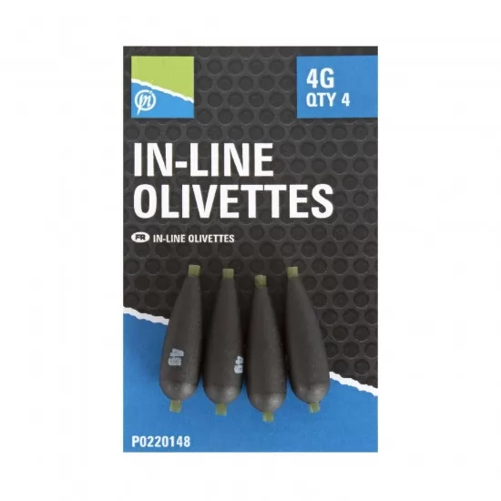 Plumb Culisant Preston - In-Line Olivettes 0.6g