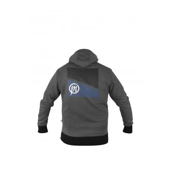 Hanorac Preston - Grey Zip Hoodie XXL
