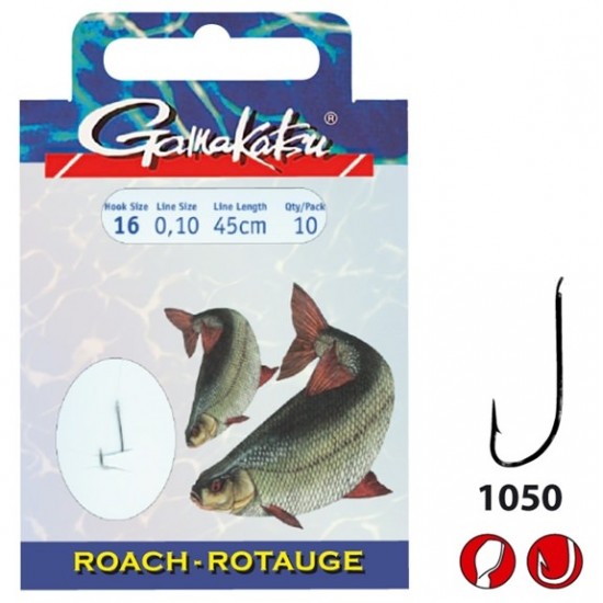 Carlige Legate Gamakatsu LS-1050N Nr.12 cu 0.14mm