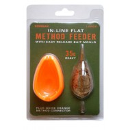 Momitor method si matrita - Drennan In-Line Flat Method Feeder & Mould Large 35G