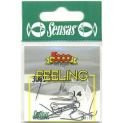 Carlig  Sensas feeling 3065 Nr.18 Black  Carlig  Sensas feeling 3065 Nr.18 Black